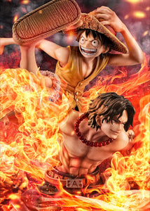 MEGAHOUSE ONE PIECE PORTRAIT OF PIRATES NEO MAXIMUM LUFFY & ACE BOND BETWEEN BROTHERS 20TH LIMITED VERSION FIGURE [PRE ORDER]