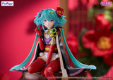 FURYU PIAPRO CHARACTERS NOODLE STOPPER HATSUNE MIKU FLOWER FAIRY CAMELLIA FIGURE [PRE ORDER]