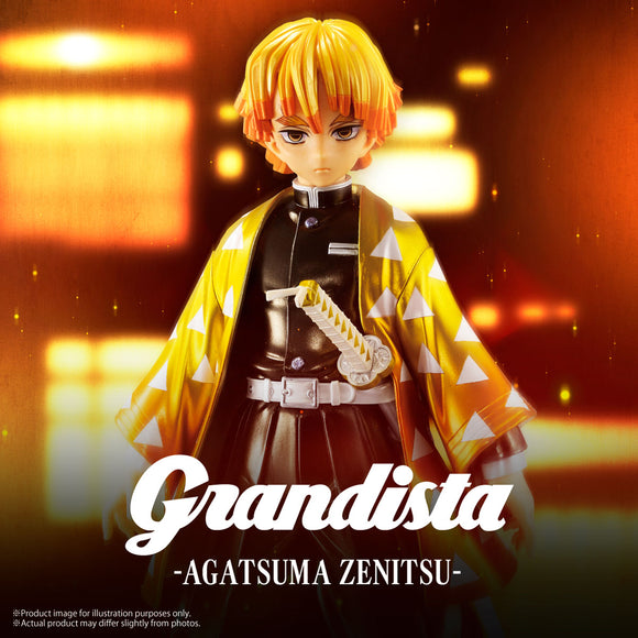 BANPRESTO DEMON SLAYER KIMETSU NO YAIBA GRANDISTA AGATSUMA ZENITSU VERSION B FIGURE [PRE ORDER]