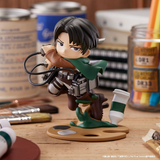 BUSHIROAD CREATIVE ATTACK ON TITAN PALVERSE PALE LEVI & EREN YEAGER SET FIGURE