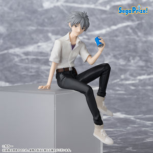 SEGA EVANGELION NEW THEATRICAL EDITION PREMIUM PERCHING NAGISA KAWORU FIGURE [PRE ORDER]