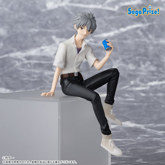 SEGA EVANGELION NEW THEATRICAL EDITION PREMIUM PERCHING NAGISA KAWORU FIGURE [PRE ORDER]