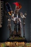 HOT TOYS DISNEY CHARACTERS PIRATES OF THE CARIBBEAN DEAD MAN'S CHEST DELUXE SERIES DX48 PELEGOSTOS CHIEF JACK SPARROW FIGURE [PRE ORDER]