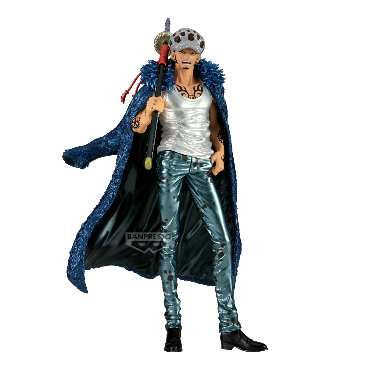 BANPRESTO ONE PIECE PREMIUM TRAFALGAR LAW THE METALLIC FIGURE