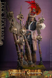 HOT TOYS DISNEY CHARACTERS PIRATES OF THE CARIBBEAN DEAD MAN'S CHEST DELUXE SERIES DX48 PELEGOSTOS CHIEF JACK SPARROW FIGURE [PRE ORDER]