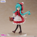 FURYU PIAPRO CHARACTERS DESKTOP FAIRY HATSUNE MIKU LITTLE RED RIDING HOOD VERSION FIGURE [PRE ORDER]