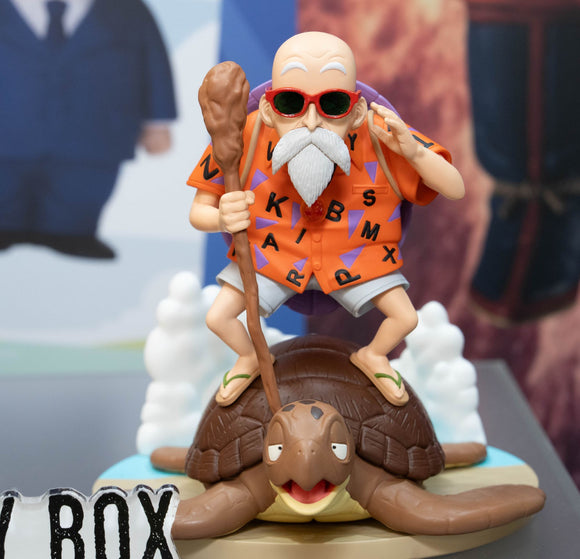 BANPRESTO DRAGON BALL HISTORY BOX MASTER ROSHI AND UMIGAME FIGURE [PRE ORDER]