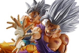 BANDAI SPIRITS DRAGON BALL SUPER 10TH ANNIVERSARY STRONGEST FATHER SON KAMEHAMEHA MASTERLISE OUTSIDE SON GOHAN BEAST & SON GOKU ULTRA INSTINCT FIGURE [PRE ORDER]