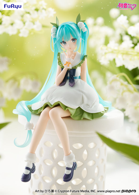 FURYU VOCALOID NOODLE STOPPER HATSUNE MIKU FLOWER FAIRY LILY OF THE VALLEY FIGURE [PRE ORDER]