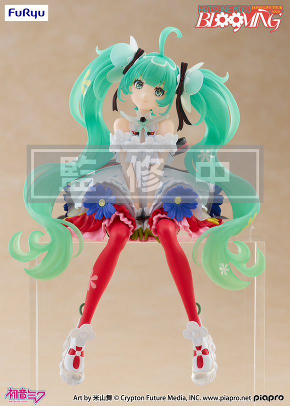 FURYU PIAPRO CHARACTERS NOODLE STOPPER HATSUNE MIKU JAPAN LIVE TOUR 2025 BLOOMING VERSION FIGURE [PRE ORDER]