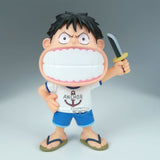 BANPRESTO ONE PIECE SOFVIMATES MONKEY D. LUFFY NOT JUST PLAYING AROUND FIGURE [PRE ORDER]