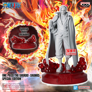 BANPRESTO ONE PIECE THE SHUKKO SHANKS FIGURE