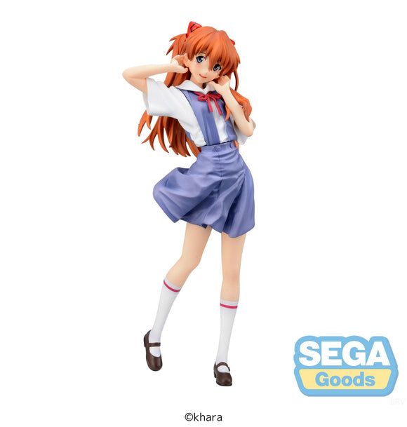 SEGA NEON GENESIS EVANGELION XSTELLAR SOURYUU ASUKA LANGLEY UNIFORM VERSION FIGURE [PRE ORDER]