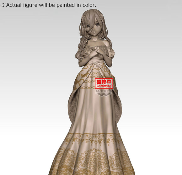 BANPRESTO THE QUINTESSENTIAL QUINTUPLETS ANIMATION NAKANO MIKU ORIGINAL ART EXHIBITION VERSION FIGURE [PRE ORDER]