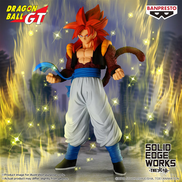 BANPRESTO DRAGON BALL GT SOLID EDGE WORKS SUPER SAIYAN 4 GOGETA FIGURE [PRE ORDER]