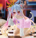 TAITO NO GAME NO LIFE DESKTOP CUTE SHIRO NEKOMIMI TSHIRT VERSION RENEWAL FIGURE [PRE ORDER]