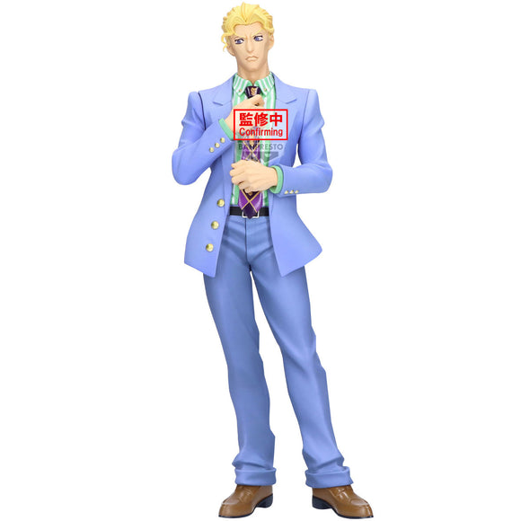 BANPRESTO JOJO'S BIZARRE ADVENTURE DIAMOND IS UNBREAKABLE MOMETRIA KIRA YOSHIKAGE FIGURE [PRE ORDER]