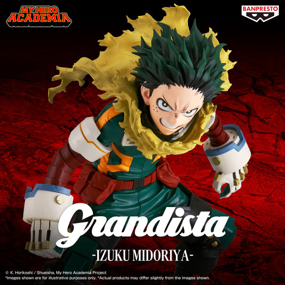 BANPRESTO MY HERO ACADEMIA GRANDISTA MIDORIYA IZUKU FIGURE [PRE ORDER]