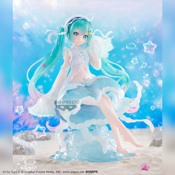 BANPRESTO PIAPRO CHARACTERS EVOLVE CLEARLUXE JELLYFISH HATSUNE