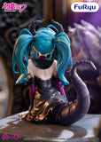 FURYU CORPORATION PIAPRO CHARACTERS NOODLE STOPPER HATSUNE MIKU VILLAIN VERSION FIGURE [PRE ORDER]