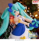 SEGA VOCALOID HIGH PREMIUM HATSUNE MIKU SAPPHIRE CHRISTMAS VERSION FIGURE [PRE ORDER]