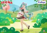 FURYU CORPORATION PIAPRO CHARACTERS MUCHUTE HATSUNE MIKU X KUPPI RAMUNE FIGURE [PRE ORDER]