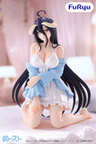 FURYU CORPORATION OVERLORD NOODLE STOPPER ALBEDO PEARL WHITE ROOM WEAR VERSION FIGURE [PRE ORDER]