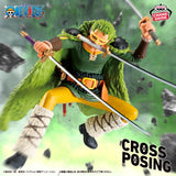 BANPRESTO ONE PIECE CROSS POSING RORONOA ZORO FIGURE [PRE ORDER]