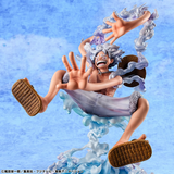 MEGAHOUSE PORTRAIT OF PIRATES ONE PIECE EVOLUTIONARY HISTORY MONKEY D. LUFFY GEAR 5 FIGURE [PRE ORDER]