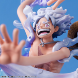 MEGAHOUSE PORTRAIT OF PIRATES ONE PIECE EVOLUTIONARY HISTORY MONKEY D. LUFFY GEAR 5 FIGURE [PRE ORDER]