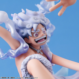 MEGAHOUSE PORTRAIT OF PIRATES ONE PIECE EVOLUTIONARY HISTORY MONKEY D. LUFFY GEAR 5 FIGURE [PRE ORDER]