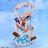 MEGAHOUSE PORTRAIT OF PIRATES ONE PIECE EVOLUTIONARY HISTORY MONKEY D. LUFFY GEAR 5 FIGURE [PRE ORDER]