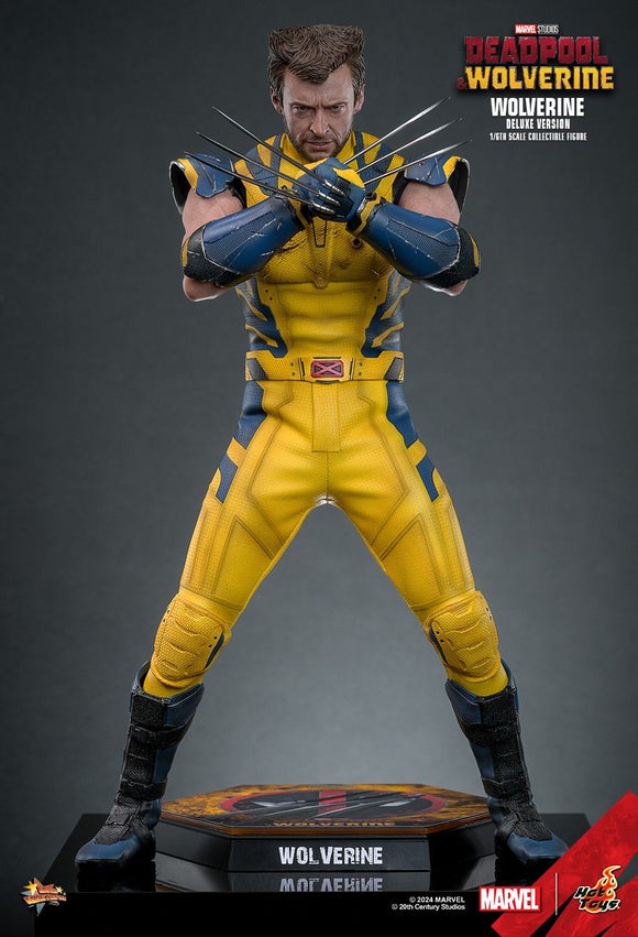 HOT TOYS MARVEL MOVIE MASTERPIECE SERIES MMS754 DEADPOOL & WOLVERINE - WOLVERINE DELUXE VERSION 1/6TH SCALE COLLECTIBLE FIGURE [PRE ORDER]