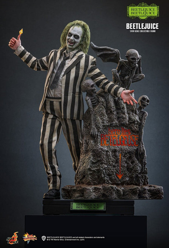 HOT TOYS MOVIE MASTERPIECE SERIES MMS 767 BEETLEJUICE 1/6TH SCALE COLLECTIBLE FIGURE [PRE ORDER]