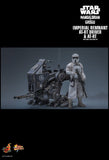 HOT TOYS MOVIE MASTERPIECE SERIES MMS875 STAR WARS THE MANDALORIAN & GROGU IMPERIAL REMNANT AT-RT DRIVER & AT-RT ACTION FIGURE [PRE ORDER]