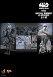 HOT TOYS MOVIE MASTERPIECE SERIES MMS875 STAR WARS THE MANDALORIAN & GROGU IMPERIAL REMNANT AT-RT DRIVER & AT-RT ACTION FIGURE [PRE ORDER]