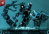 HOT TOYS MOVIE MASTERPIECE SERIES DIECAST MMS672D50 IRON MAN 2 NEON TECH IRON MAN WITH SUIT UP GANTRY [PRE ORDER]