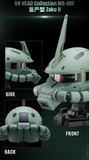 BANDAI NAMCO GUNDAM BN HEAD COLLECTION VOLUME 5 MS-06F ZAKU II FIGURE [PRE ORDER]