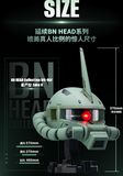 BANDAI NAMCO GUNDAM BN HEAD COLLECTION VOLUME 5 MS-06F ZAKU II FIGURE [PRE ORDER]