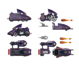 THE LOYAL SUBJECTS M.A.S.K. WAVE 2 PIRANHA FIGURE [PRE ORDER]