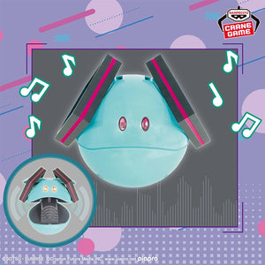 BANPRESTO GUNDAM 45TH ANNIVERSARY X HATSUNE MIKU HARO SPEAKER FIGURE