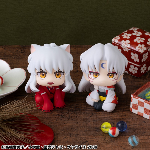 MEGAHOUSE INUYASHA LOOKUP INUYASHA INUYASHA & SESSHOMARU SET (WITH GIFT) FIGURE [PRE ORDER]