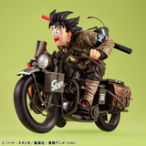 MEGAHOUSE DRAGON BALL Z DESKTOP REAL MCCOYEX SON GOKU & BIKE FIGURE [PRE ORDER]