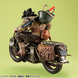 MEGAHOUSE DRAGON BALL Z DESKTOP REAL MCCOYEX SON GOKU & BIKE FIGURE [PRE ORDER]