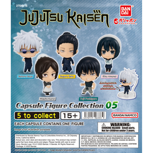 BANDAI GASHAPON JUJUTSU KAISEN COLLECTION SET OF 5 FIGURE