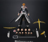 BANDAI SPIRITS BLEACH THOUSAND YEAR BLOOD WAR S.H.FIGUARTS ICHIGO KUROSAKI DUAL ZANGETSU ACTION FIGURE [PRE ORDER]