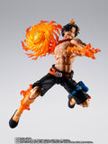 BANDAI TAMASHII EXCLUSIVE ONE PIECE S.H.FIGUARTS PORTGAS D ACE MARINEFORD ACTION FIGURE [PRE ORDER]