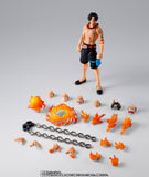 BANDAI TAMASHII EXCLUSIVE ONE PIECE S.H.FIGUARTS PORTGAS D ACE MARINEFORD ACTION FIGURE [PRE ORDER]
