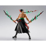 BANDAI SPIRITS ONE PIECE S.H.FIGUARTS RORONOA ZORO THE KING OF HELL ACTION FIGURE [PRE ORDER]