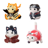 MEGAHOUSE MEGA CAT PROJECT NARUTO SHIPPUDEN NYARUTO VERSION BREAK OUT FOURTH GREAT NINJA WAR WINDOW PACKAGE [WITH GIFT] FIGURE